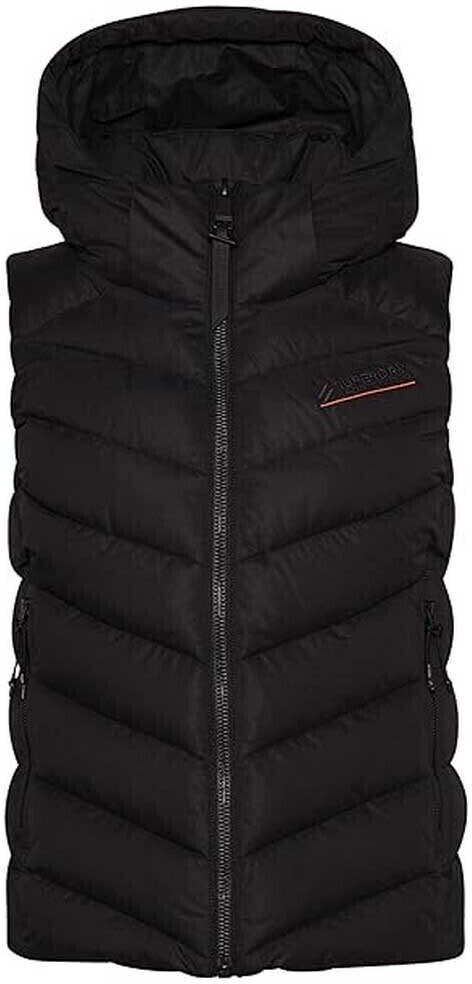 Superdry Microfibre Padded Vest (W5011560A-02A) black