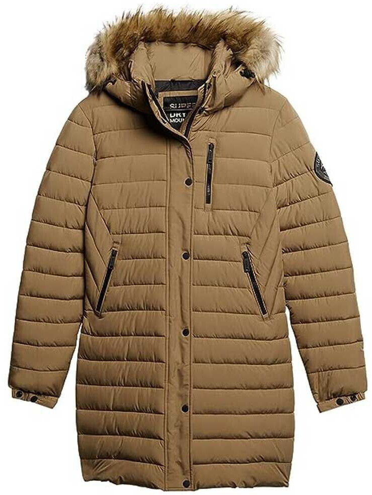 Superdry Fuji Mid Length Puffer Jacket (W5011564A-9CK) green