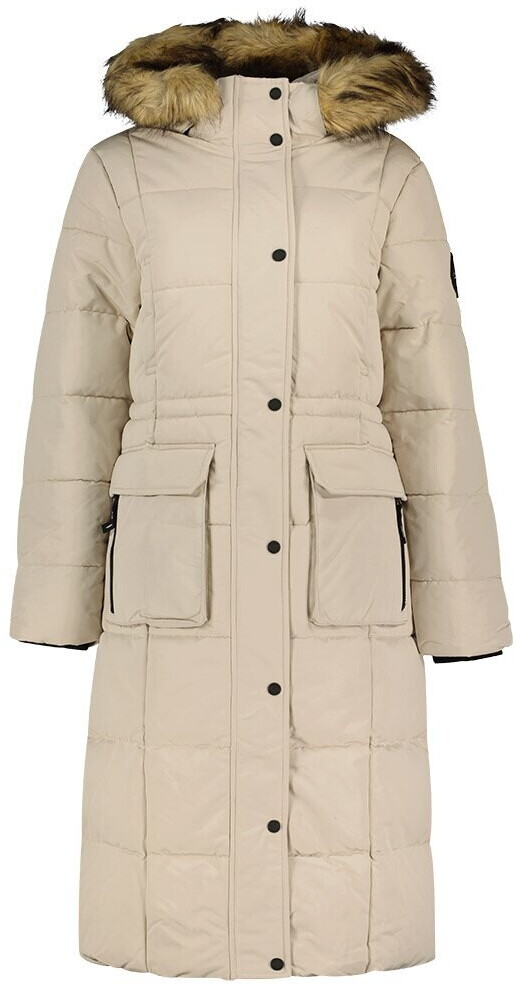 Superdry Everest Longline Puffer Jacket (W5011566A-7MO) beige