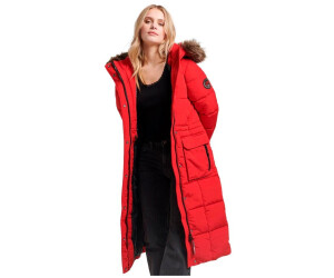 Superdry Everest Longline Puffer Jacket W5011566A OIB red ab 124 99 Preisvergleich bei idealo