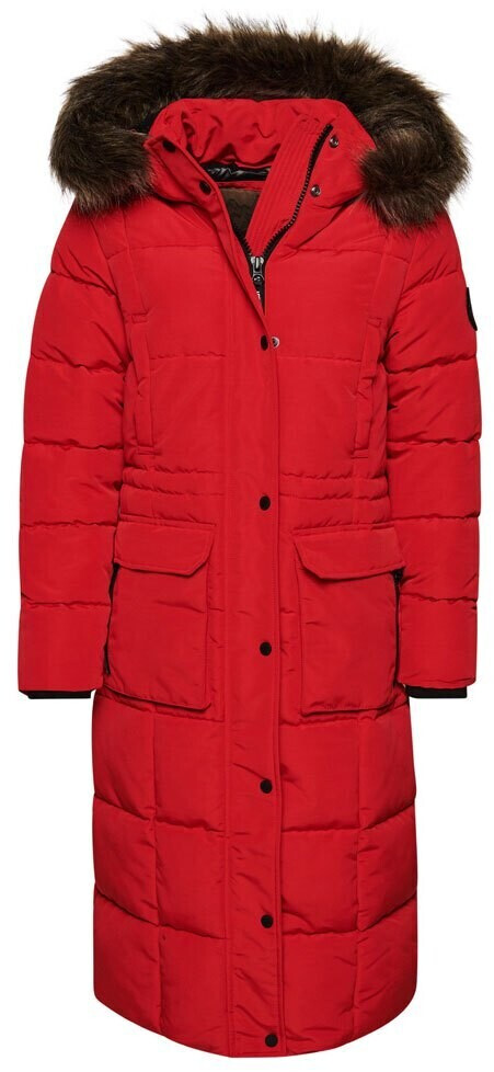 Superdry Everest Longline Puffer Jacket W5011566A OIB red ab 124 99 Preisvergleich bei idealo