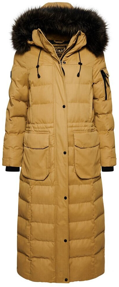 Superdry Mf Faux Fur Hooded Jacket (W5011570A-8TU) brown