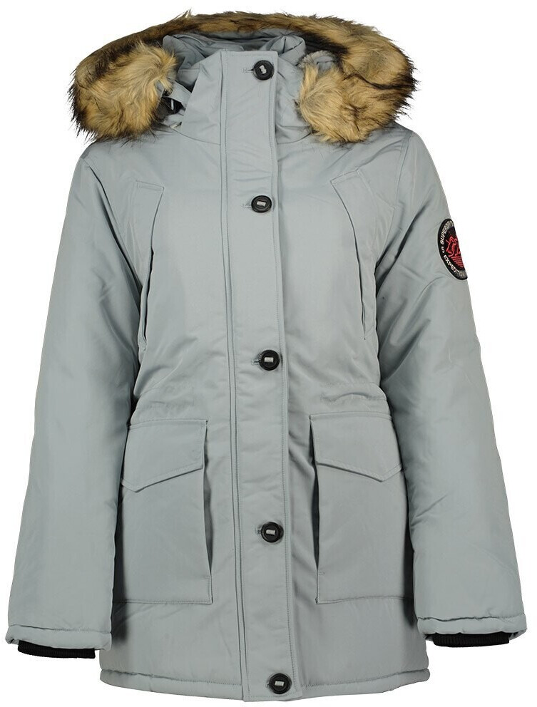 Superdry Everest Faux Fur Parka (W5011572A-1KJ) grey