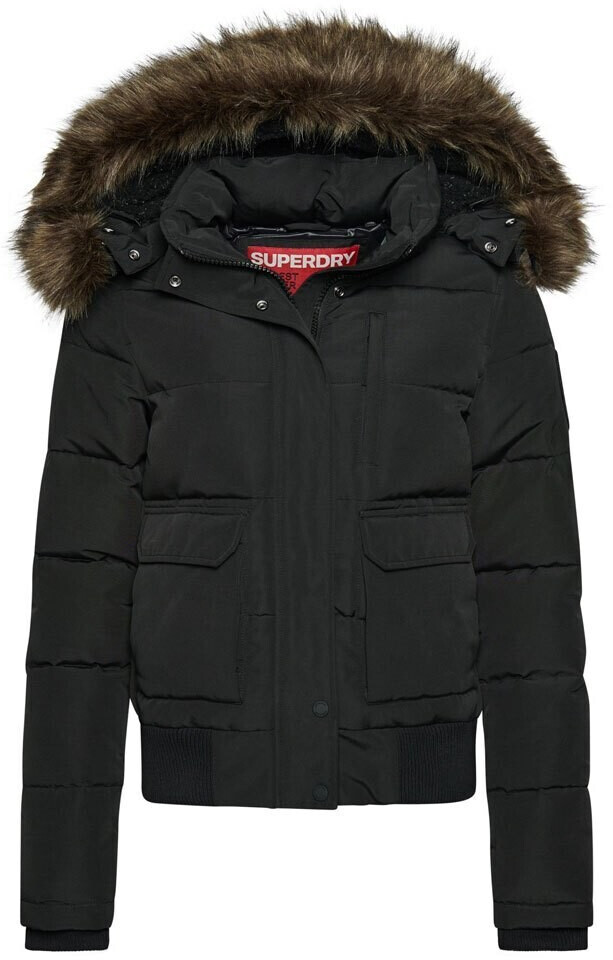 Superdry Everest Bomber Puffer Jacket (W5011576A) black