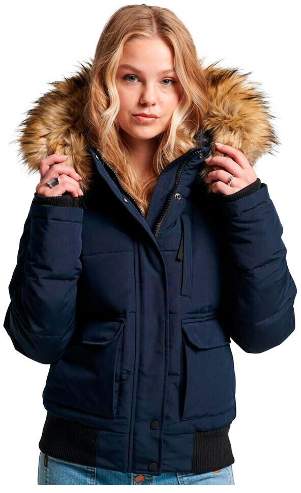Superdry Everest Bomber Puffer Jacket (W5011576A) blue