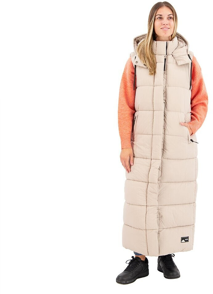 Superdry longline padded weste Clearance