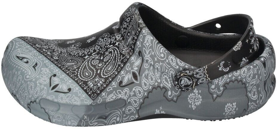 Crocs BISTRO GRAPHIC CLOG Clog white black