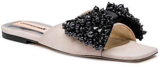 Custommade Mella Crystal Bow beige 999621044 Pantoletten