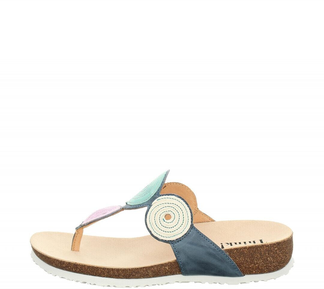 Think Pantolette JULIA Denim Kombi