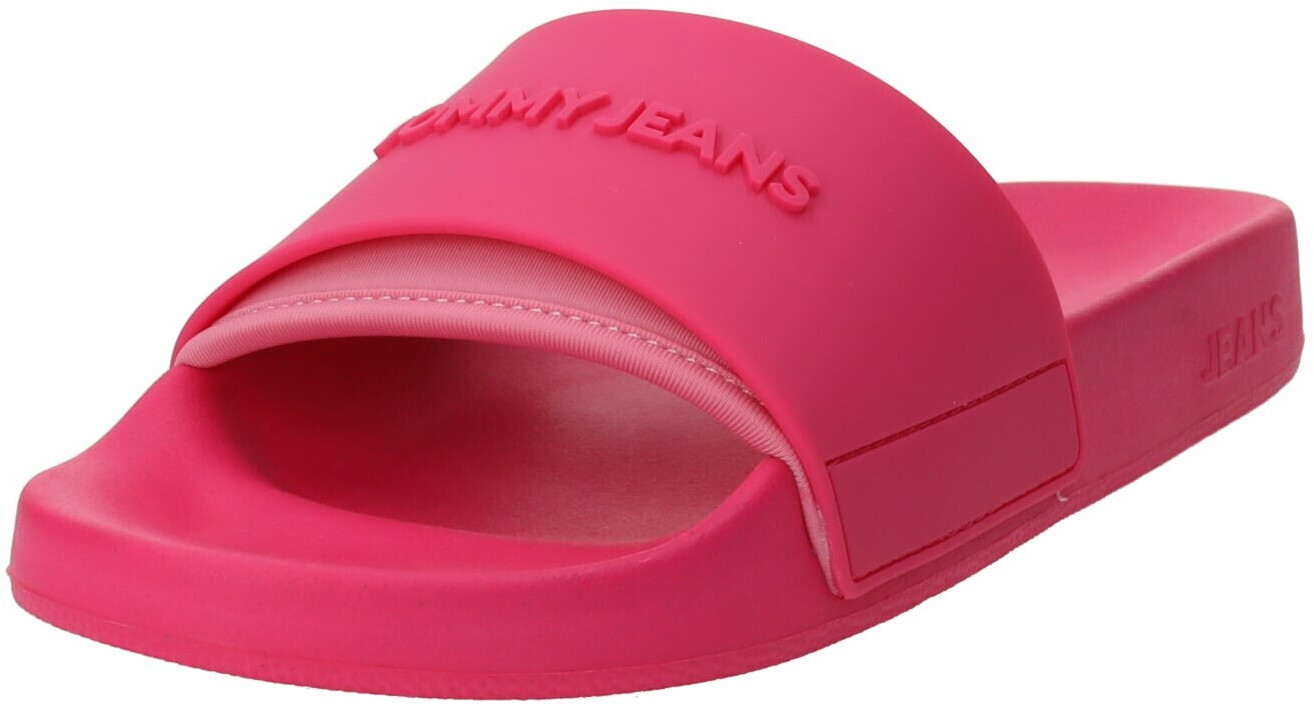 Tommy Hilfiger Tommy Jeans TJW Pool Slide Seasonal EN0EN02432 Pink Alert THW Pink