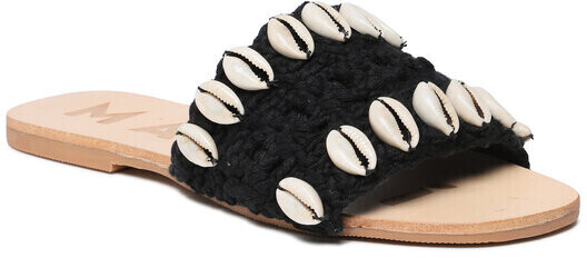 Manebi Leather Sandals S 2 Y0 black