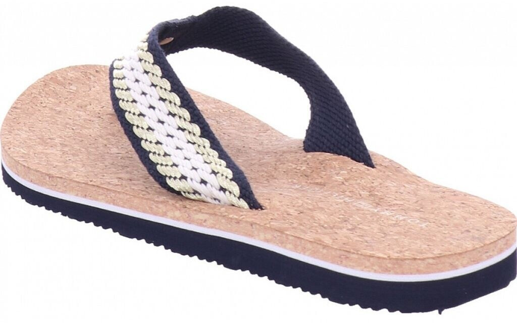 Tommy Hilfiger Women's slide sandal blue