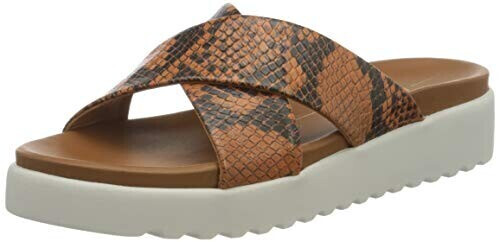 Buffalo JAVIA Mules cognac brown