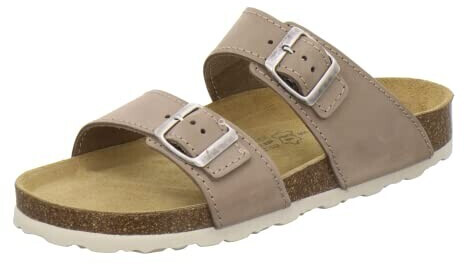 AFS Comfortable women's leather mules Piedra Nubuk