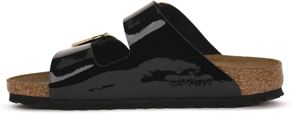 Birkenstock Arizona Big Buckle high shine schwarz schmal ab 99 00 Preisvergleich bei idealo