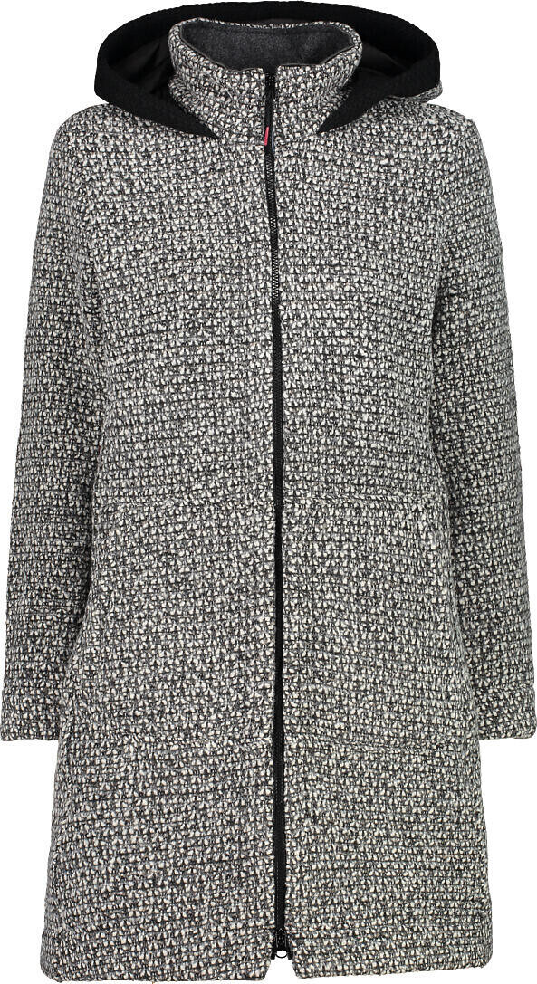 CMP Coat FIX Hood (32M1636) nero-grey
