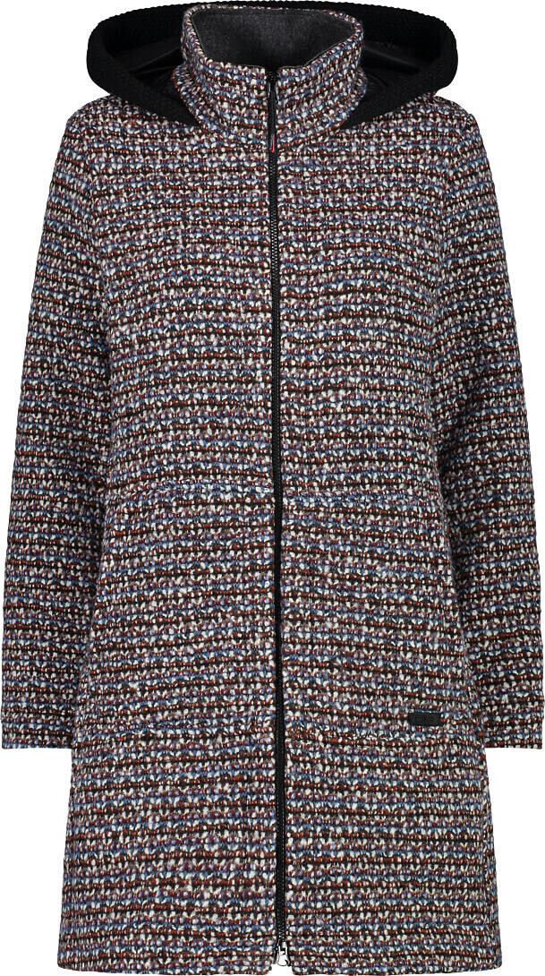 CMP Woman Coat Zip Hood (33K3556) nero