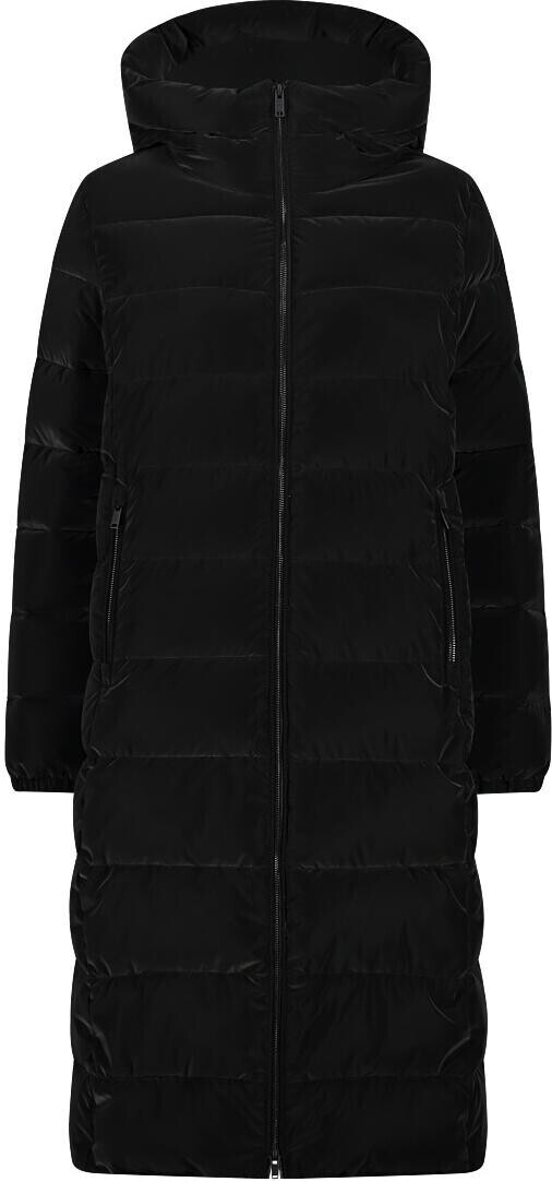 CMP Woman Long Coat FIX Hood (33K3726) nero