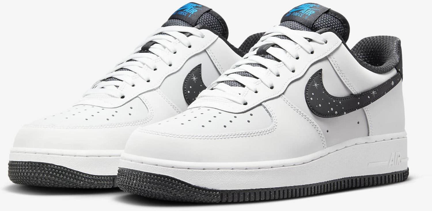 Air force 1 07 shop trainers summit white metallic silver