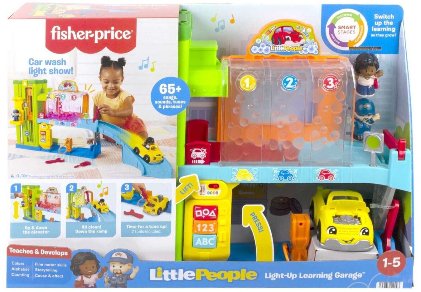 Fisher-Price LittlePeople Light-Up Learning Garage au meilleur prix sur