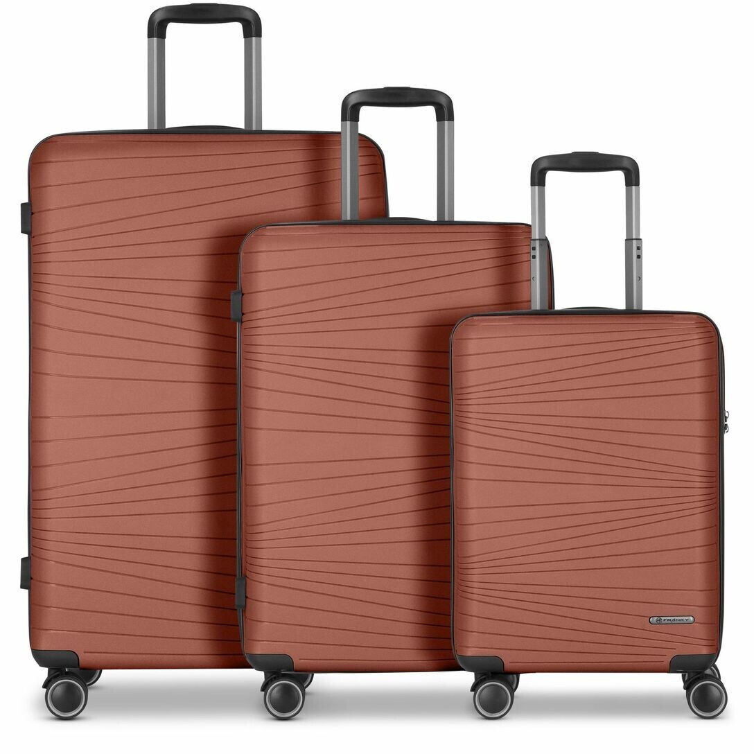 Franky Dallas 3.0 4-Wheel-Trolley Set 3-pieces cupper (FRA12348-06)