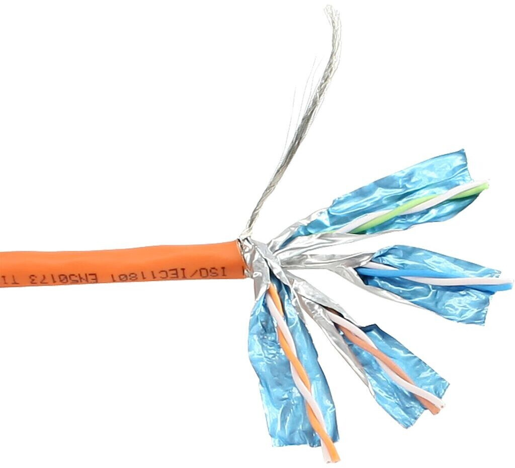 InLine CAT 6 S/FTP Installation Cable 50m Orange