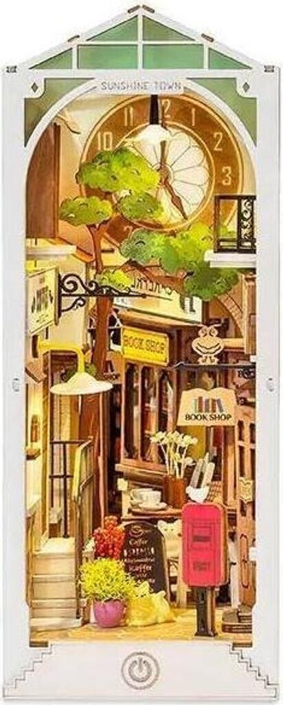ROBOTIME Sunshine Town Book Nook TGB02 (246 pieces)