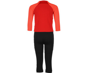 Nike academy tracksuit black red online