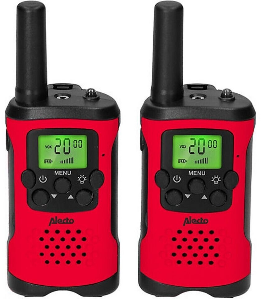 Alecto FR-115 Set of two Walkie Talkies red