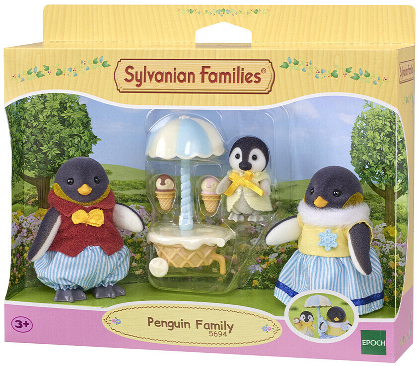  Sylvanian Families 5636 Familia Husky - casa de muñecas:  Juguetes y juegos