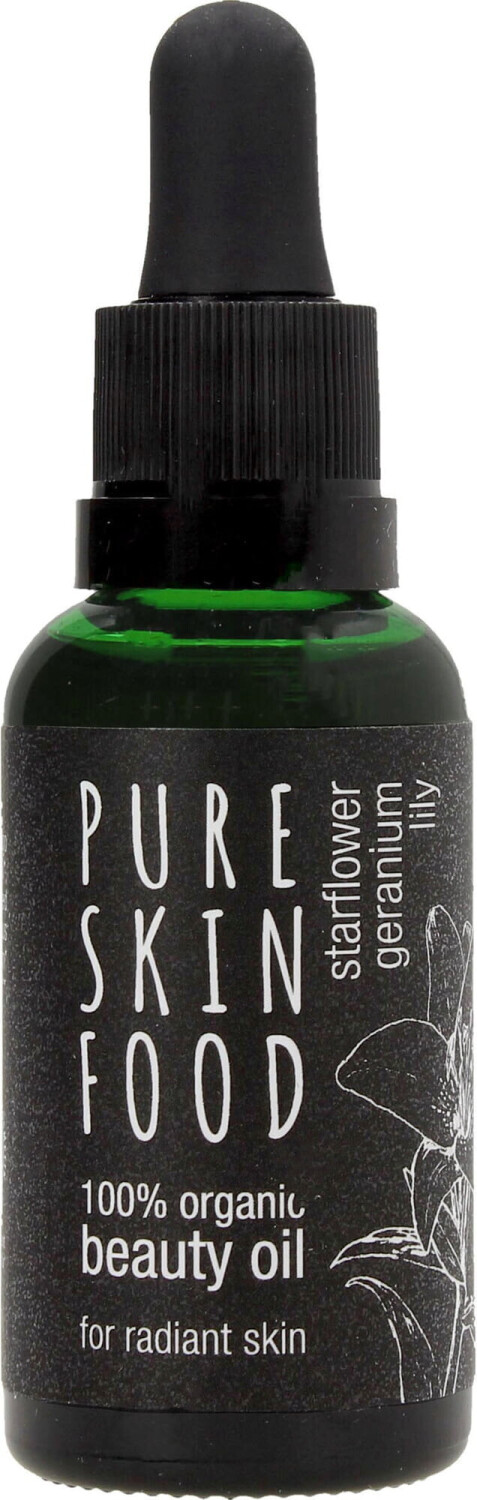 Pure Skin Food Organic Beauty Oil Starflower, Geranium & Lily (30ml)
