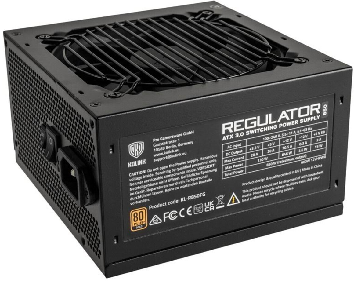 Kolink Regulator 80 Plus Gold 850W