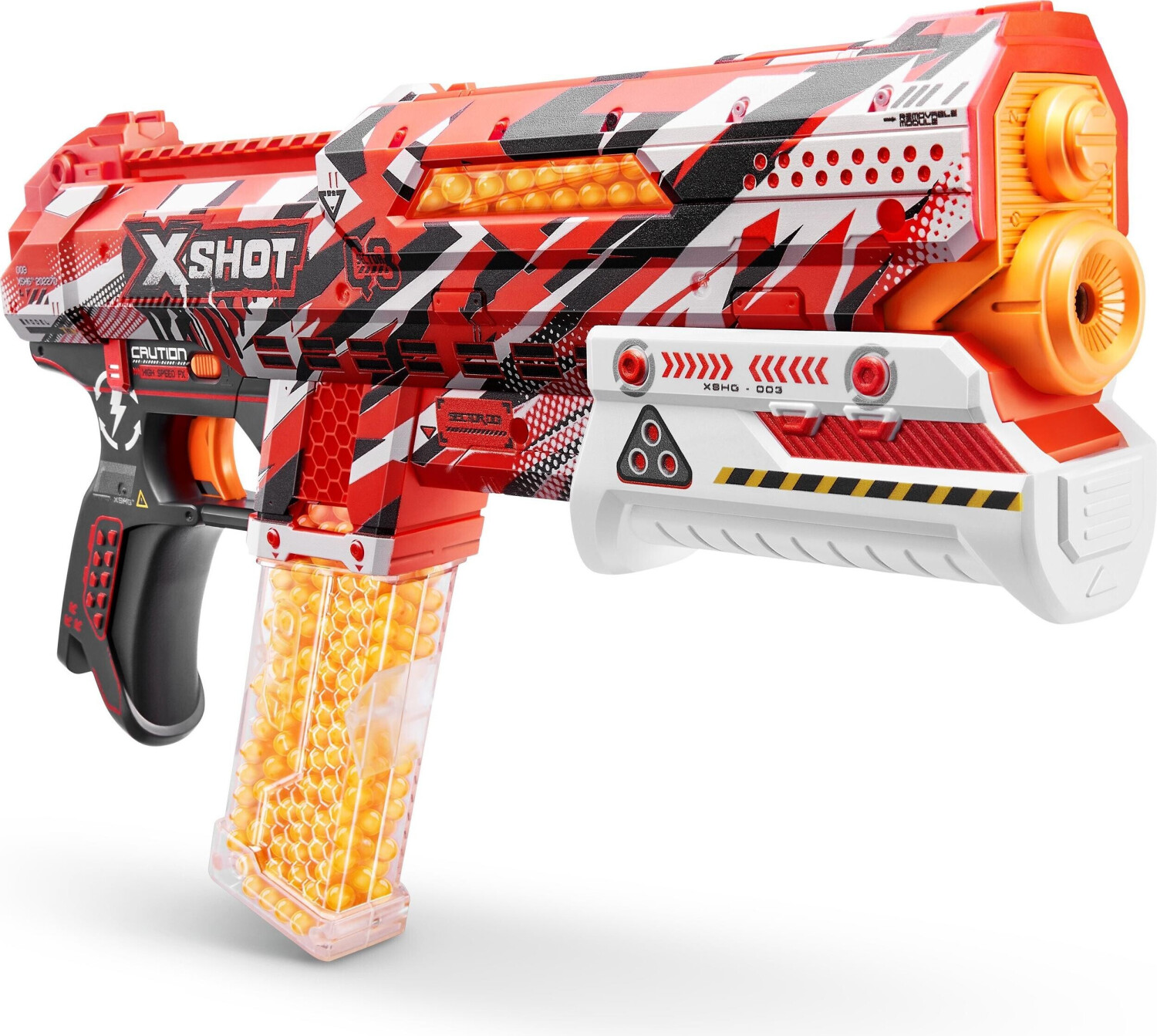 ZURU XShot Hyper Gel Trace Fire Blaster, un pistolet à billes de