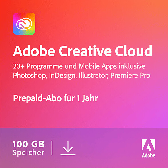 Adobe Creative Cloud (1 Year) (Download)