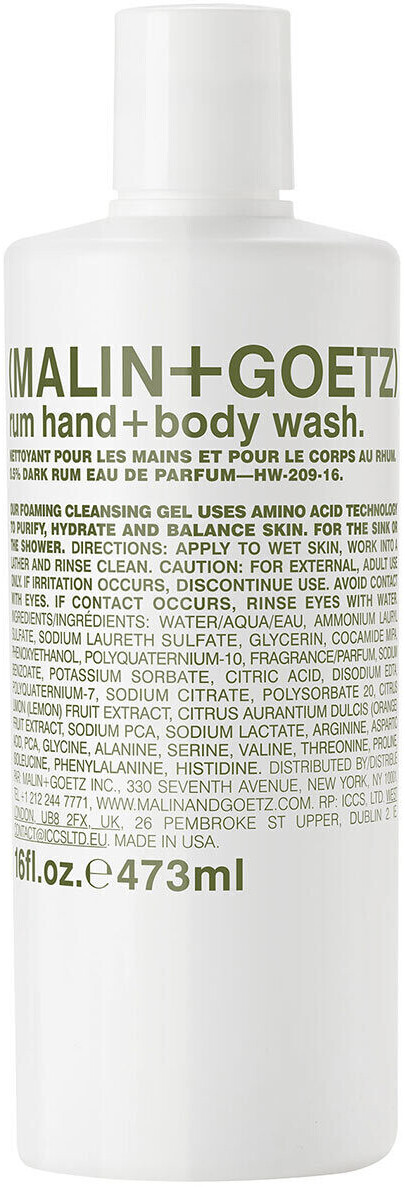 Malin + Goetz Rum Hand + Body Wash (473ml)