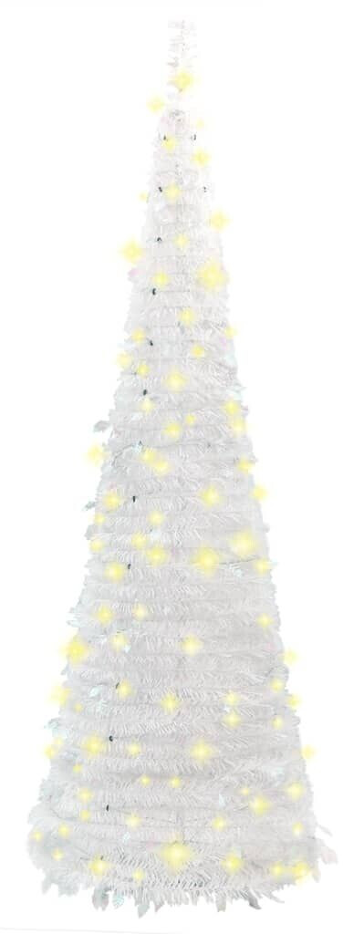 vidaXL White pop-up artificial Christmas tree