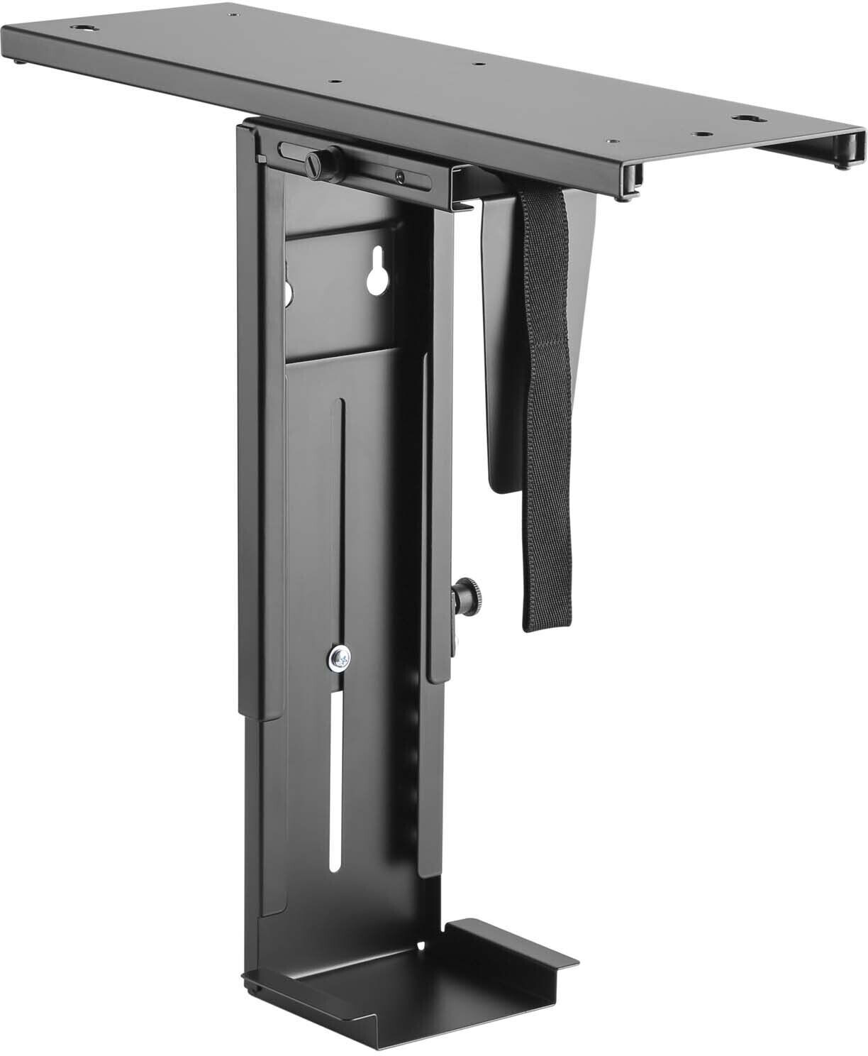 toboli Under-desk PC mount with 360° slide rail for Desktop PC