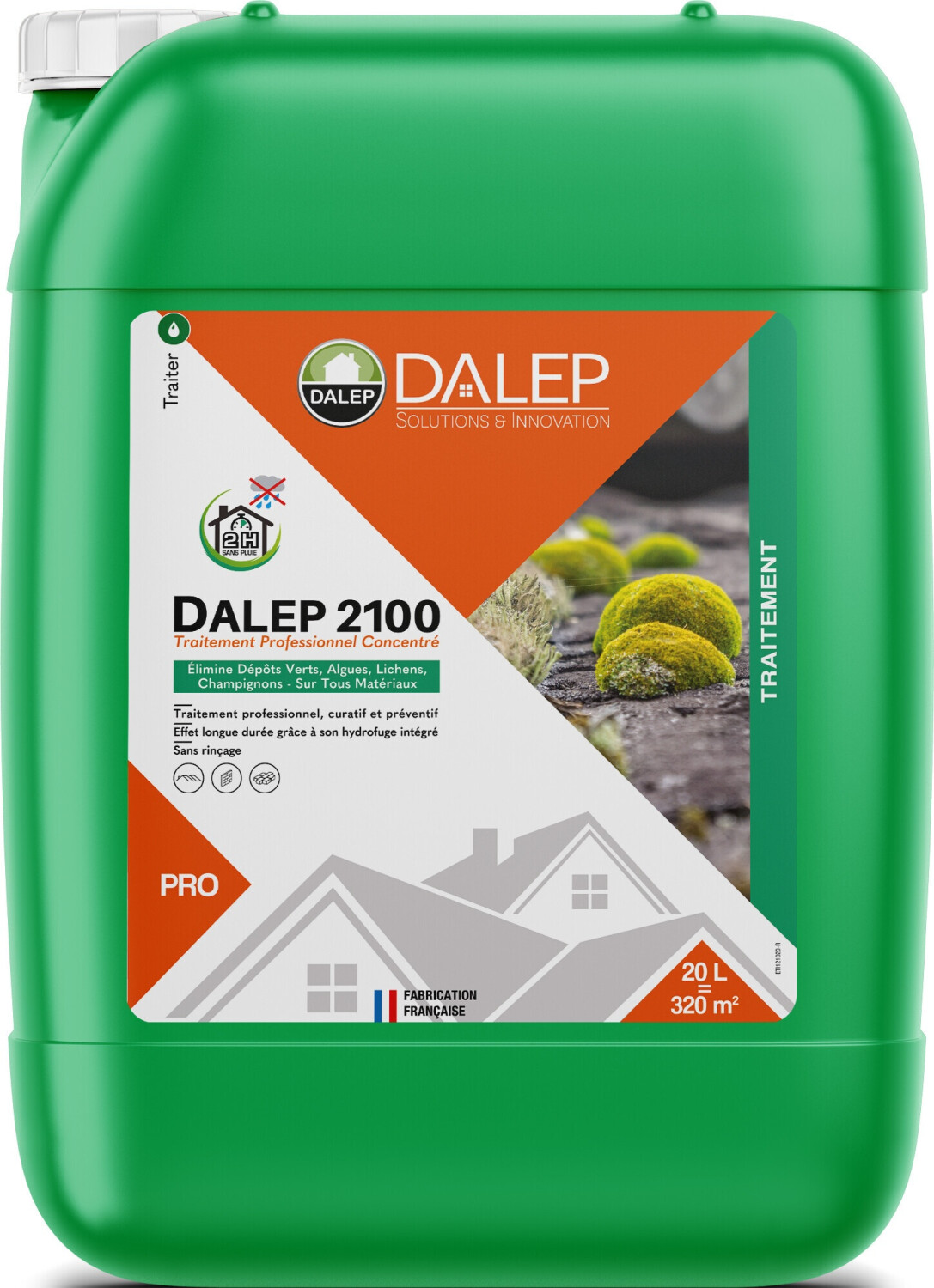 Dalep Traitement professionnel 2100 concentré 20 L