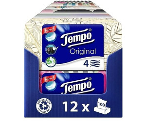 Tempo Original Taschentücher Duo-Box (12 x 100 Stk.) ab 28,78 €