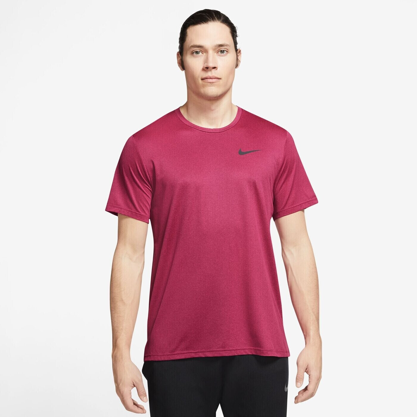 Black nike shirt with pink roses online