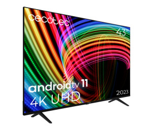 Cecotec A2 Series ALU20055S 55 LED UltraHD 4K HDR10+ Smart TV
