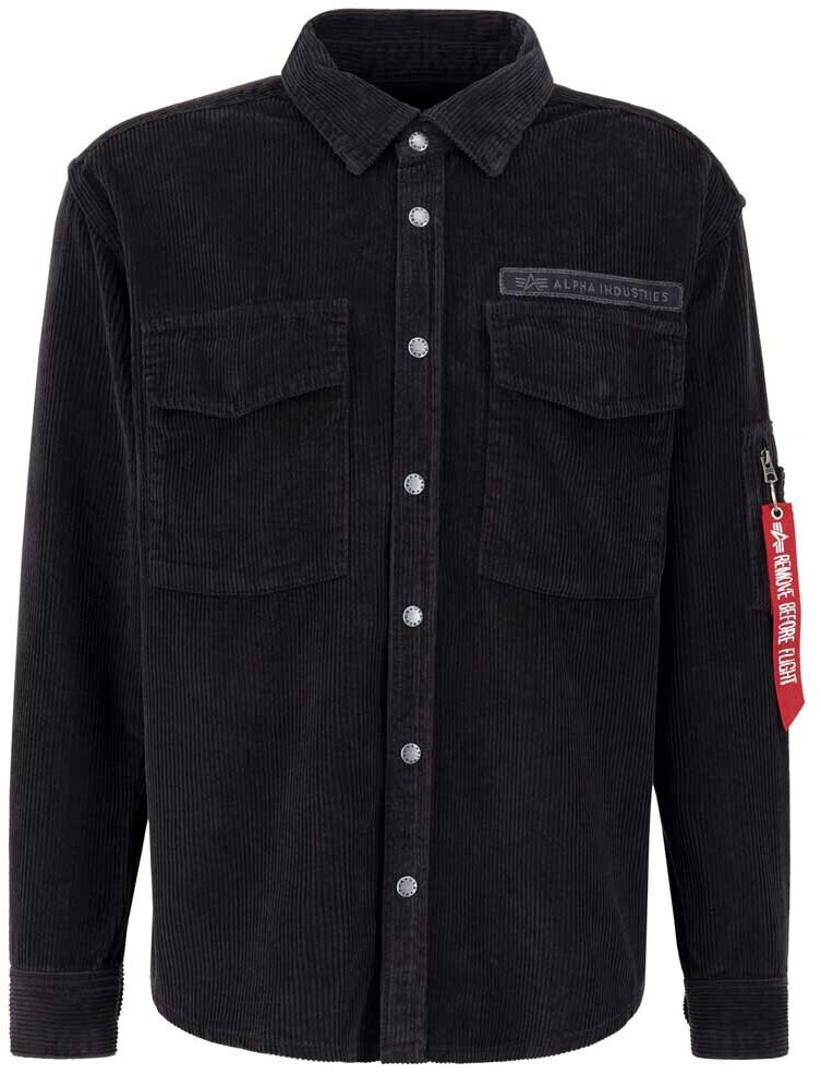 Alpha Industries Corduroy overshirt (138130) black