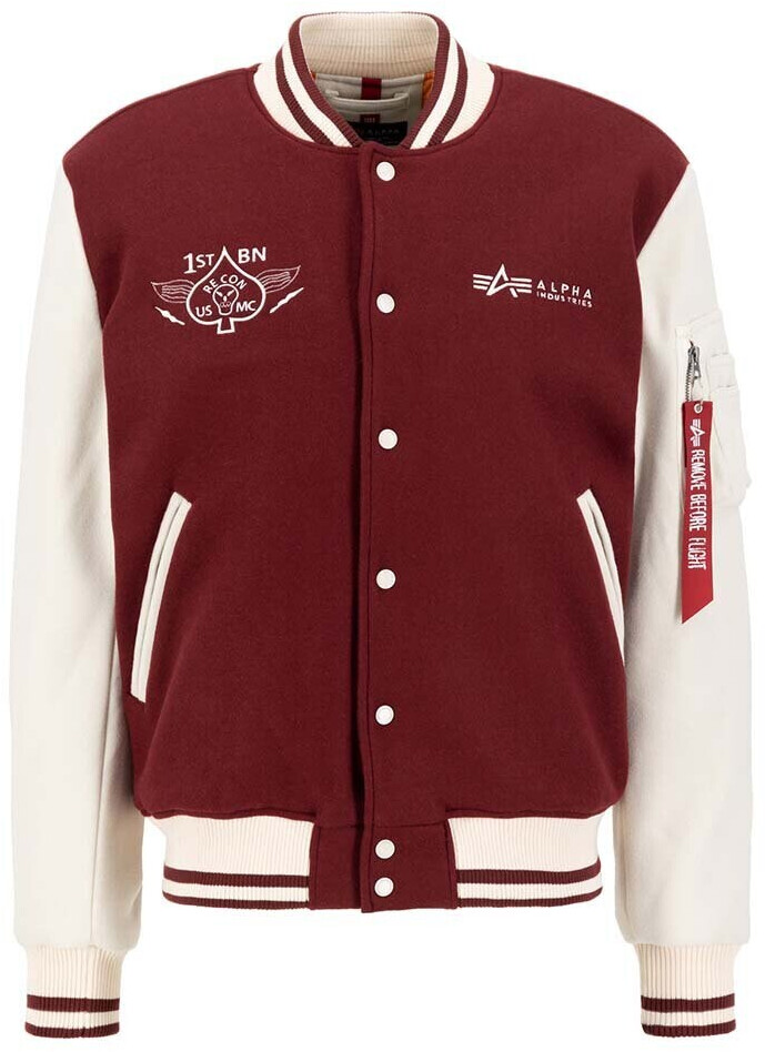 Alpha Industries Varsity Air Force jacket (138107) red