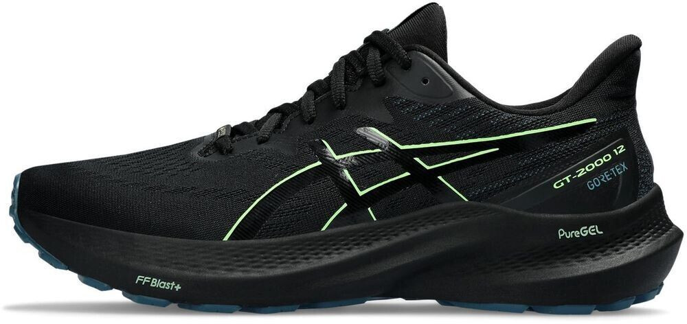 Asics GT 2000 12 GTX 1011B687 black illuminate green ab 118 95 Preisvergleich bei idealo