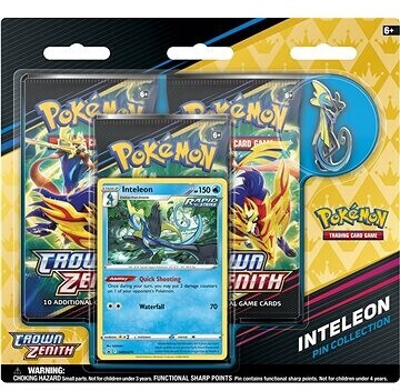 Pokémon Crown Zenith Pin Collection - Inteleon (SWSH12)