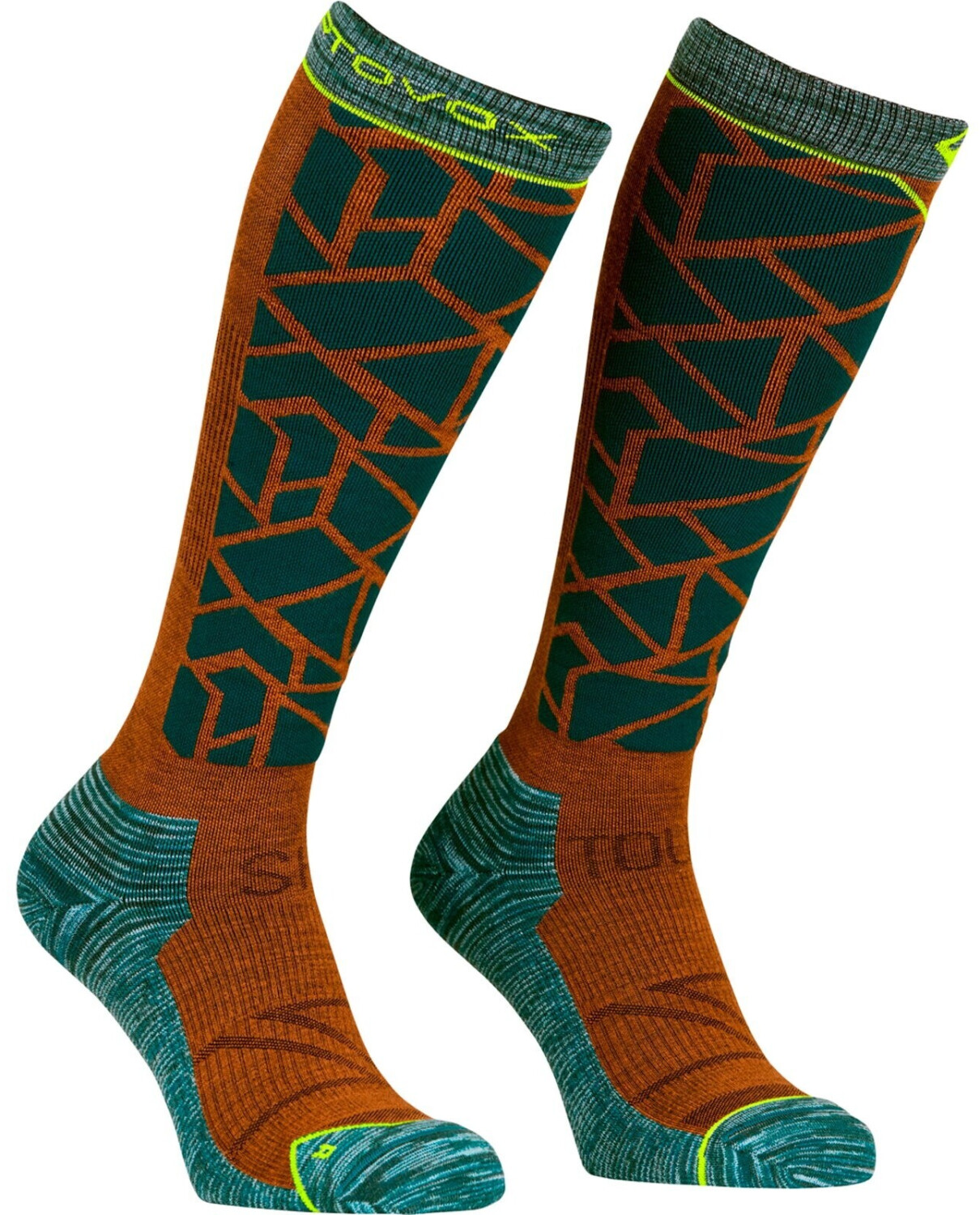 Ortovox Ski Tour Comp Long Socks dark pacific