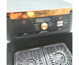 Ninja AF500DE Foodi FlexDrawer Heißluftfritteuse 10,4L Schwarz