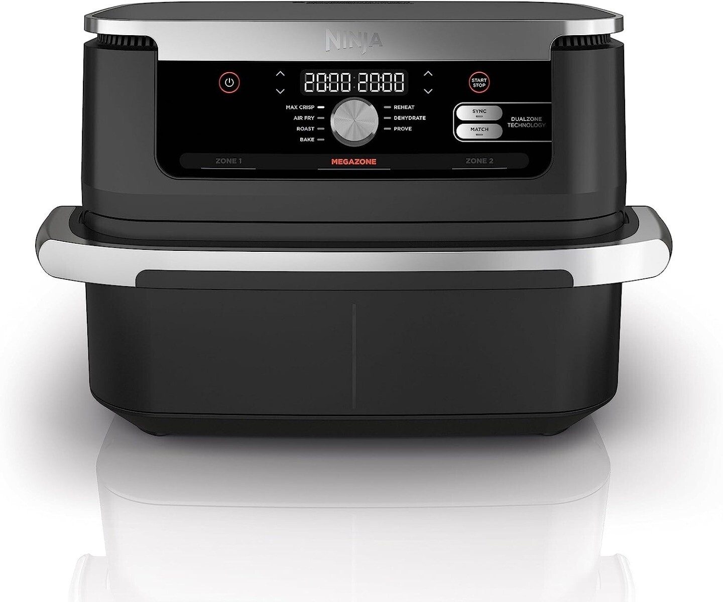 NINJA Foodi FlexDrawer Air Fryer, Dual Zone Avec Séparateur Aovible