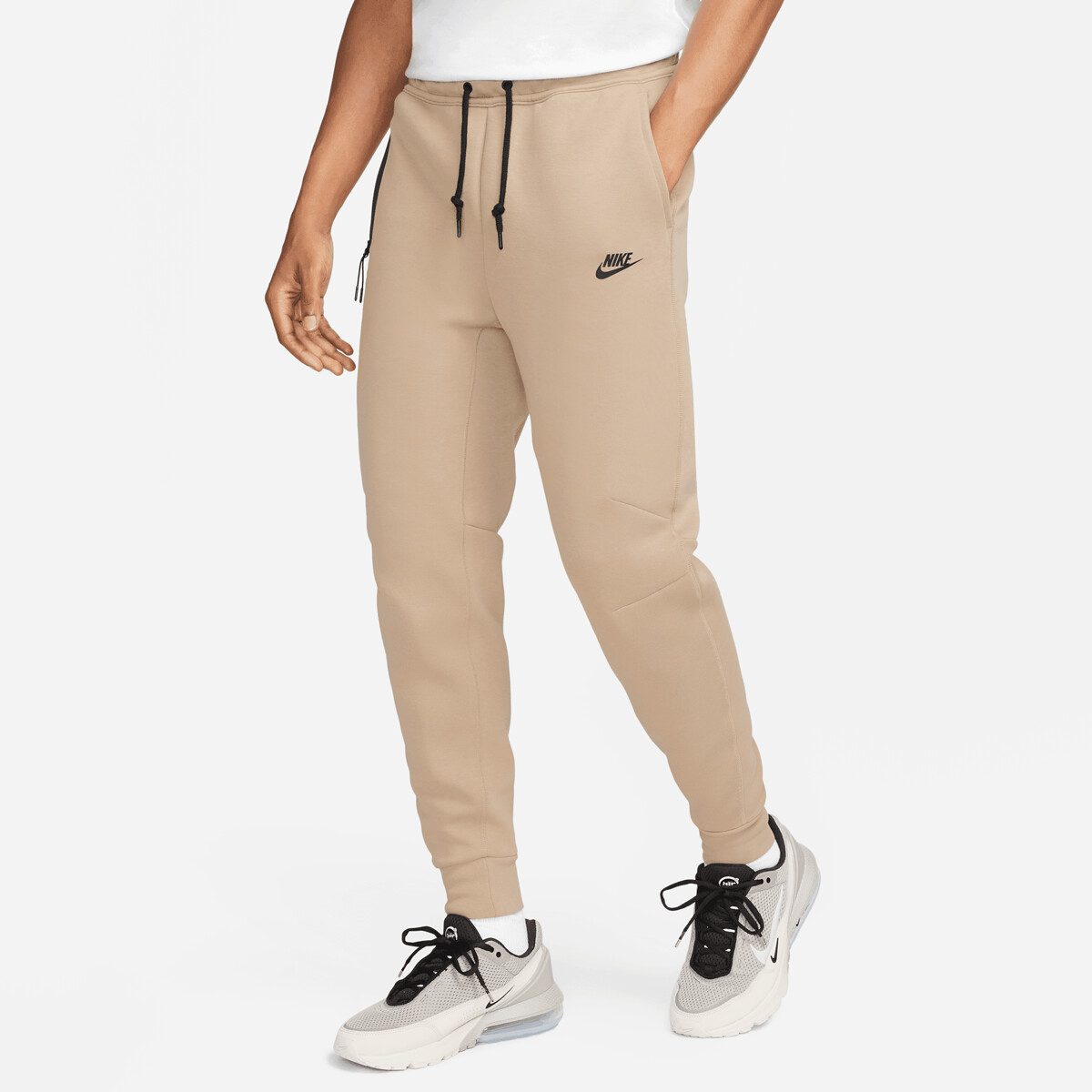 Buy Nike Sportswear Tech Fleece Pants khaki black from 50.00 Today Best Deals on idealo