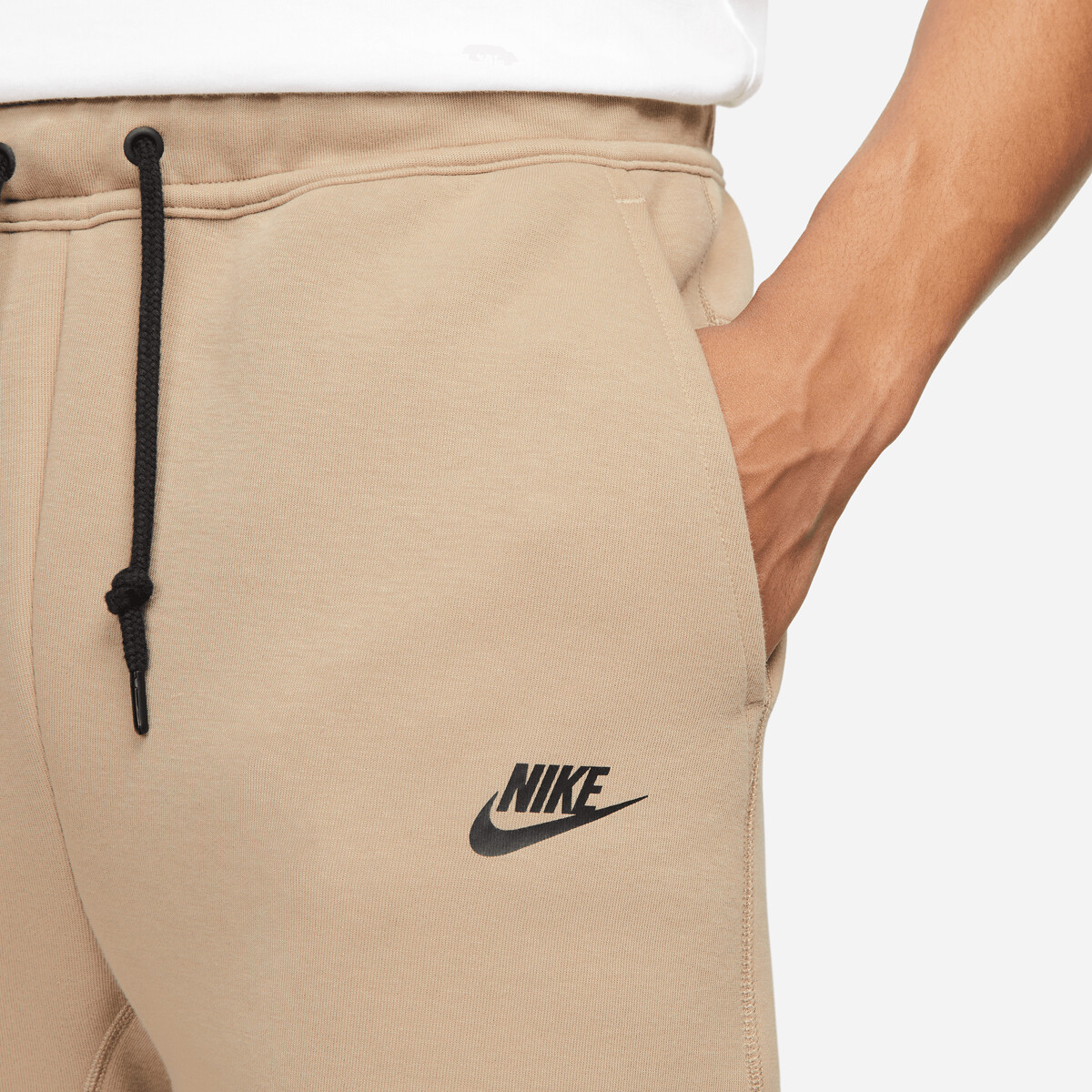 Buy Nike Sportswear Tech Fleece Pants khaki black from 50.00 Today Best Deals on idealo